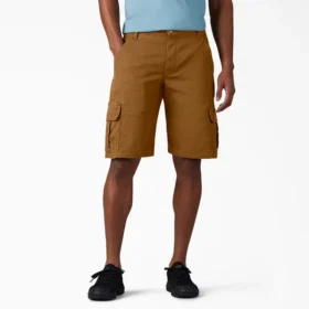 Flex Relaxed Fit Duck Cargo Shorts, 11″ Flex Relaxed Fit Duck Cargo Shorts, 11″