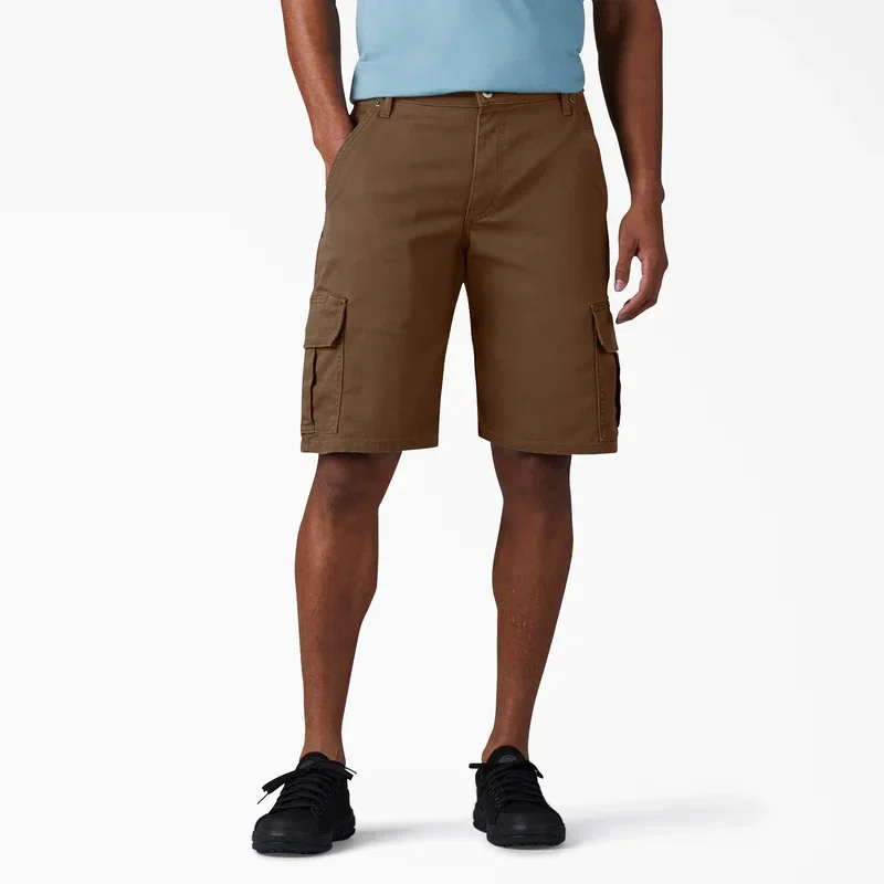 Flex Relaxed Fit Duck Cargo Shorts, 11″ Flex Relaxed Fit Duck Cargo Shorts, 11″