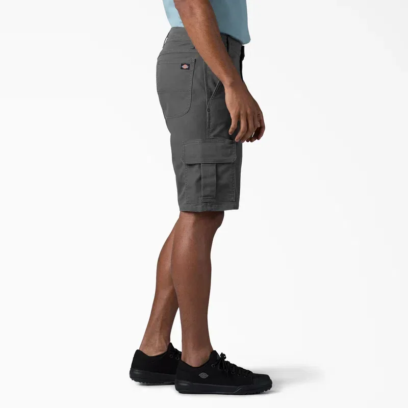 Flex Relaxed Fit Duck Cargo Shorts, 11″ Flex Relaxed Fit Duck Cargo Shorts, 11″