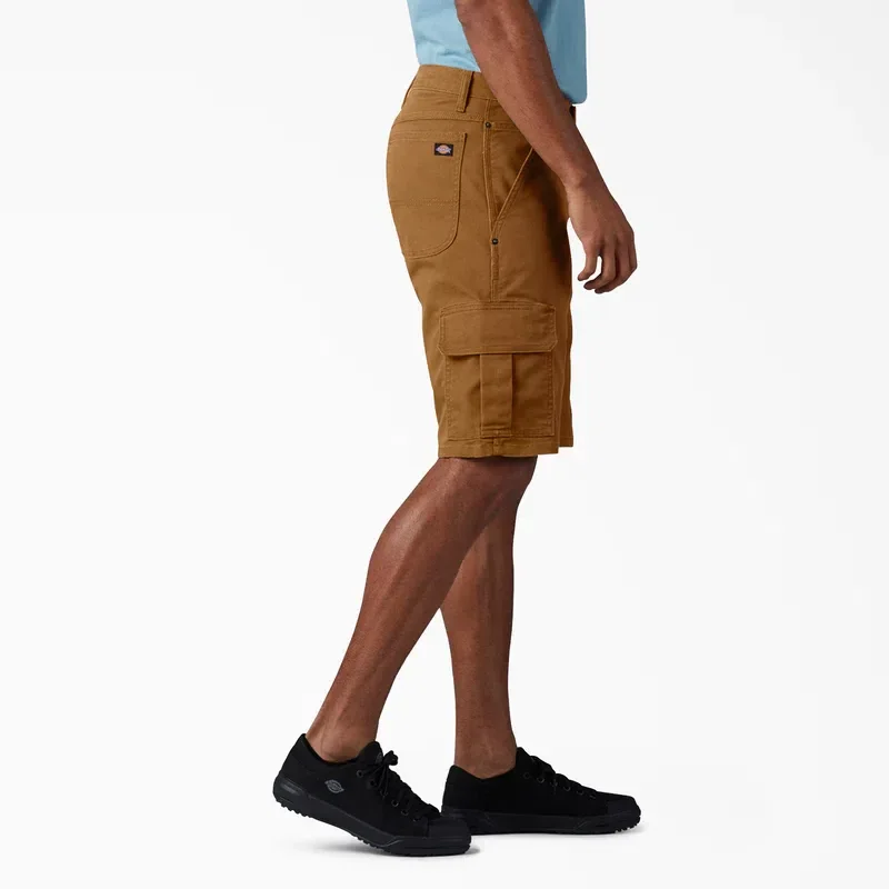 Flex Relaxed Fit Duck Cargo Shorts, 11″ Flex Relaxed Fit Duck Cargo Shorts, 11″