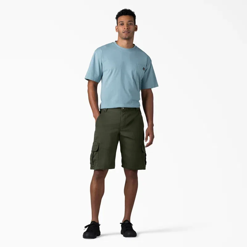 Flex Relaxed Fit Duck Cargo Shorts, 11″ Flex Relaxed Fit Duck Cargo Shorts, 11″