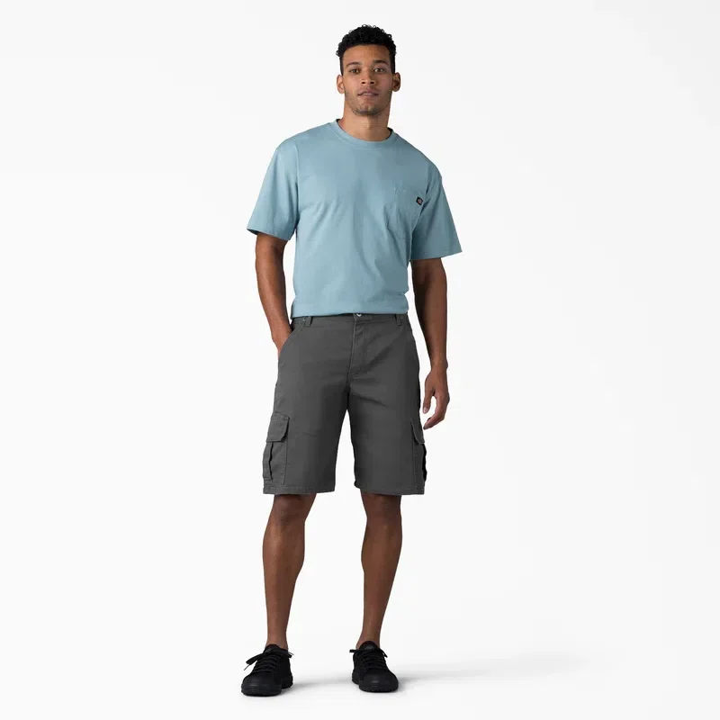 Flex Relaxed Fit Duck Cargo Shorts, 11″ Flex Relaxed Fit Duck Cargo Shorts, 11″