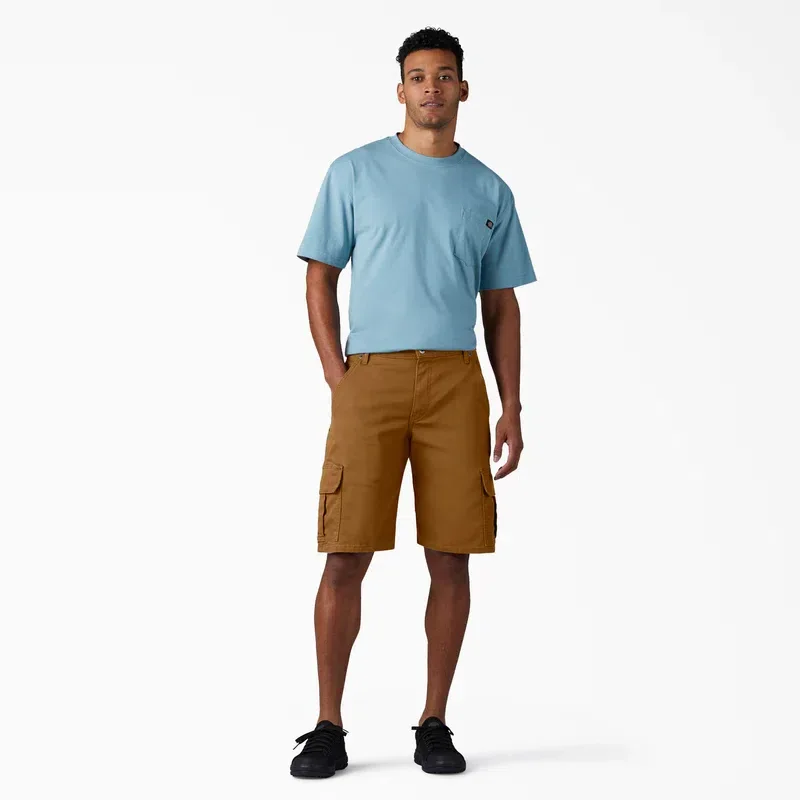 Flex Relaxed Fit Duck Cargo Shorts, 11″ Flex Relaxed Fit Duck Cargo Shorts, 11″