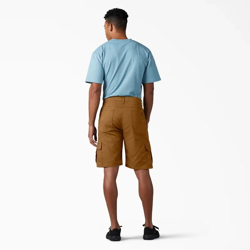 Flex Relaxed Fit Duck Cargo Shorts, 11″ Flex Relaxed Fit Duck Cargo Shorts, 11″