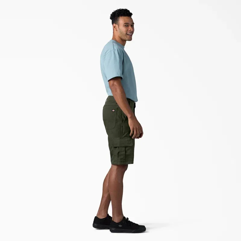 Flex Relaxed Fit Duck Cargo Shorts, 11″ Flex Relaxed Fit Duck Cargo Shorts, 11″