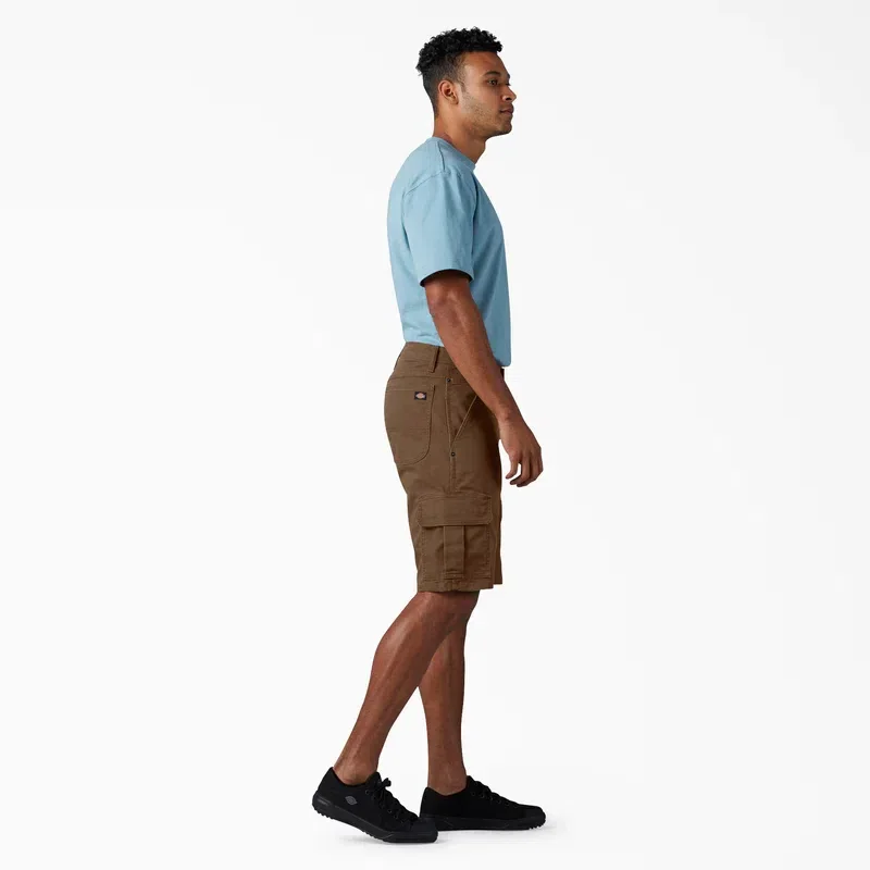 Flex Relaxed Fit Duck Cargo Shorts, 11″ Flex Relaxed Fit Duck Cargo Shorts, 11″