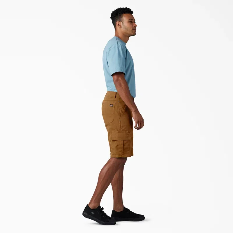 Flex Relaxed Fit Duck Cargo Shorts, 11″ Flex Relaxed Fit Duck Cargo Shorts, 11″