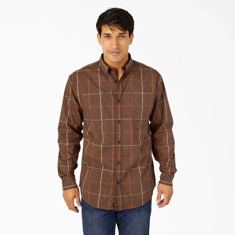 Flex Relaxed Fit Long Sleeve Plaid Shirt Flex Relaxed Fit Long Sleeve Plaid Shirt