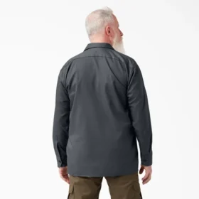 Flex Relaxed Fit Long Sleeve Work Shirt
