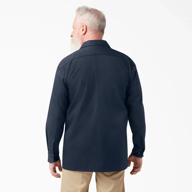 Flex Relaxed Fit Long Sleeve Work Shirt Flex Relaxed Fit Long Sleeve Work Shirt