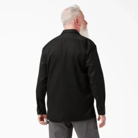 Flex Relaxed Fit Long Sleeve Work Shirt