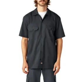 Flex Relaxed Fit Short Sleeve Work Shirt