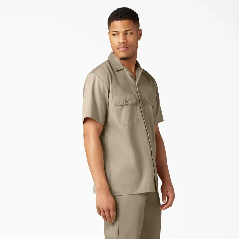 Flex Relaxed Fit Short Sleeve Work Shirt Flex Relaxed Fit Short Sleeve Work Shirt