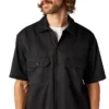 Flex Relaxed Fit Short Sleeve Work Shirt