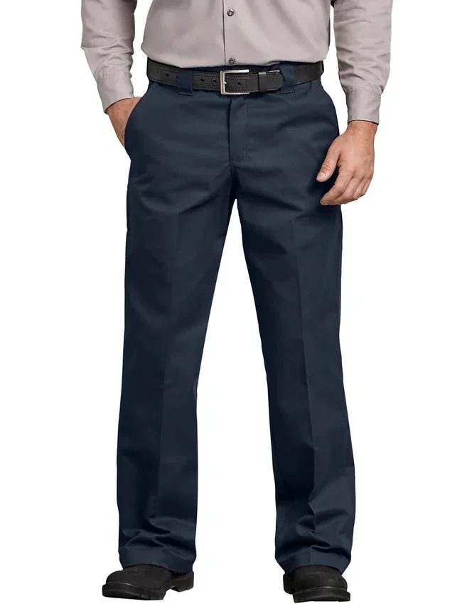 Flex Relaxed Fit Straight Leg Twill Comfort Waist Pants Flex Relaxed Fit Straight Leg Twill Comfort Waist Pants