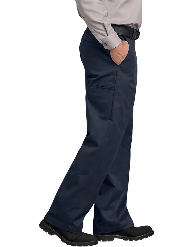 Flex Relaxed Fit Straight Leg Twill Comfort Waist Pants Flex Relaxed Fit Straight Leg Twill Comfort Waist Pants