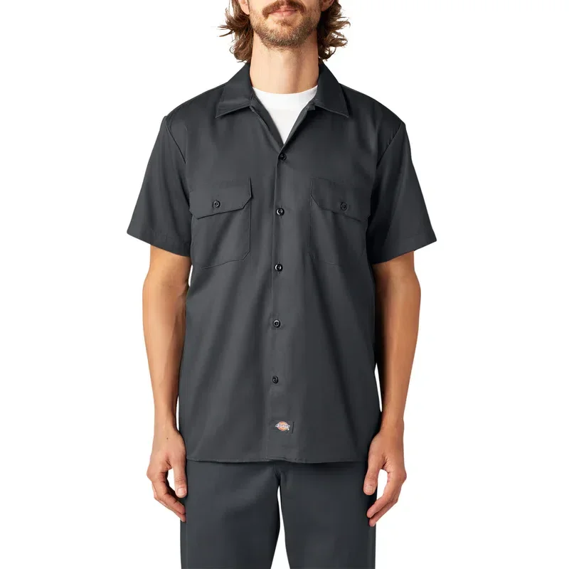 Flex Slim Fit Short Sleeve Work Shirt Flex Slim Fit Short Sleeve Work Shirt