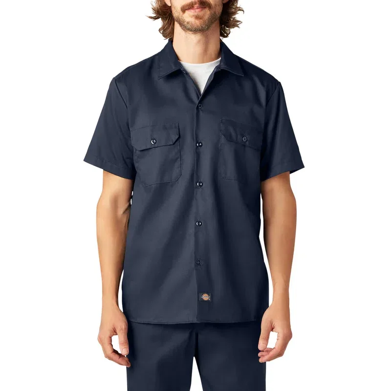 Flex Slim Fit Short Sleeve Work Shirt Flex Slim Fit Short Sleeve Work Shirt
