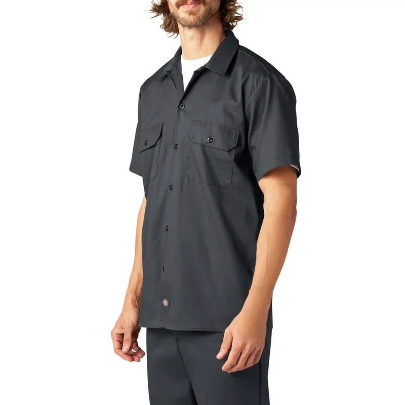 Flex Slim Fit Short Sleeve Work Shirt Flex Slim Fit Short Sleeve Work Shirt