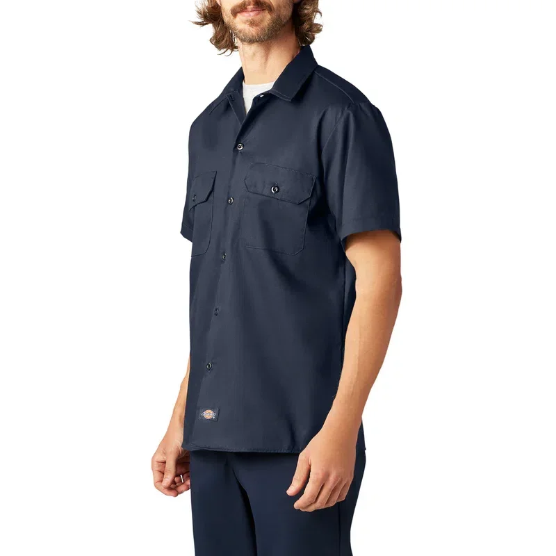 Flex Slim Fit Short Sleeve Work Shirt Flex Slim Fit Short Sleeve Work Shirt