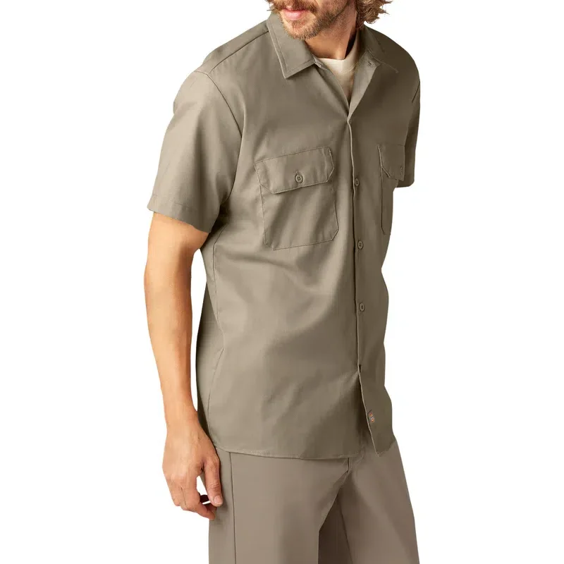 Flex Slim Fit Short Sleeve Work Shirt Flex Slim Fit Short Sleeve Work Shirt