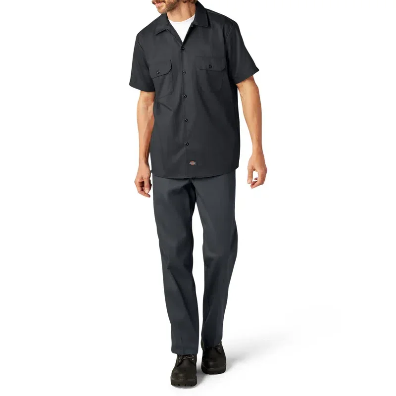 Flex Slim Fit Short Sleeve Work Shirt Flex Slim Fit Short Sleeve Work Shirt