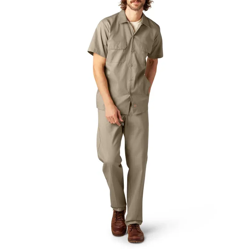 Flex Slim Fit Short Sleeve Work Shirt Flex Slim Fit Short Sleeve Work Shirt