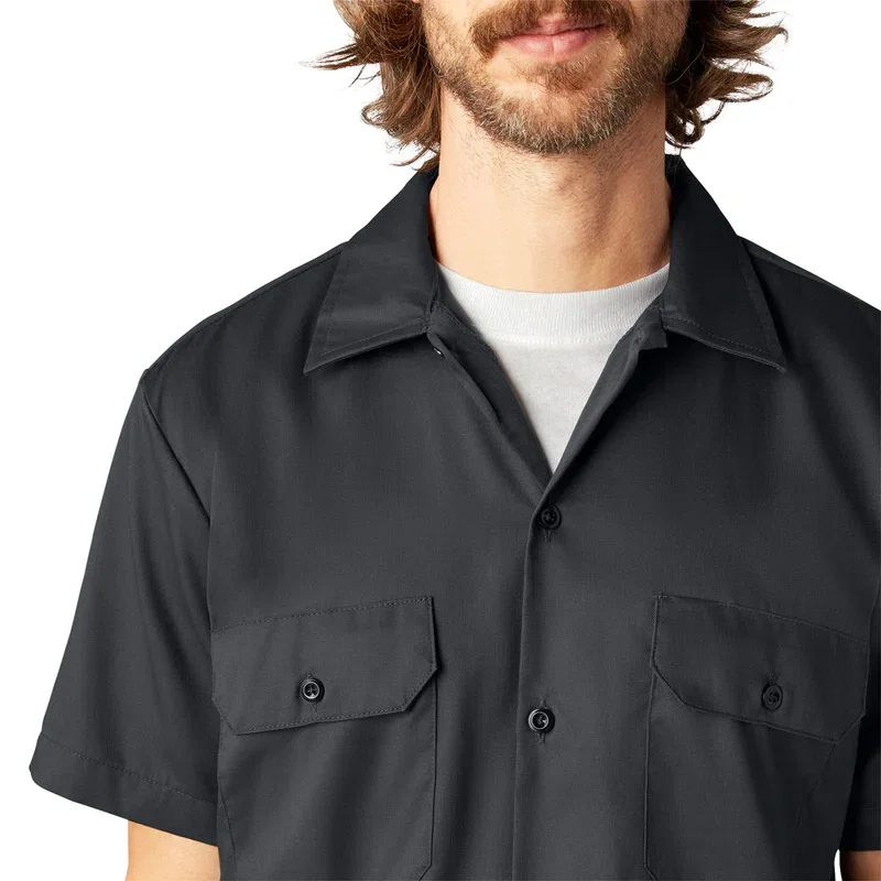 Flex Slim Fit Short Sleeve Work Shirt Flex Slim Fit Short Sleeve Work Shirt