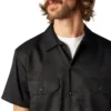 Flex Slim Fit Short Sleeve Work Shirt