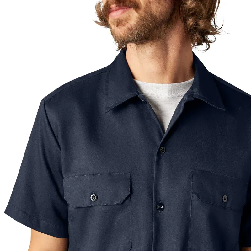 Flex Slim Fit Short Sleeve Work Shirt Flex Slim Fit Short Sleeve Work Shirt
