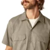 Flex Slim Fit Short Sleeve Work Shirt Flex Slim Fit Short Sleeve Work Shirt