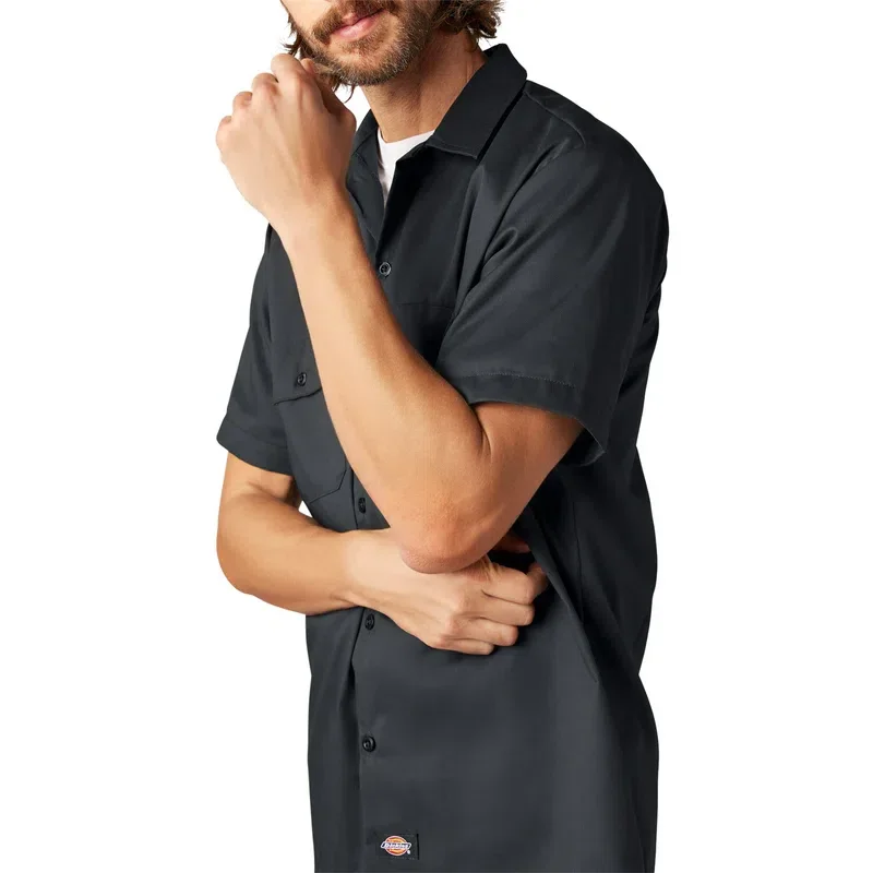 Flex Slim Fit Short Sleeve Work Shirt Flex Slim Fit Short Sleeve Work Shirt