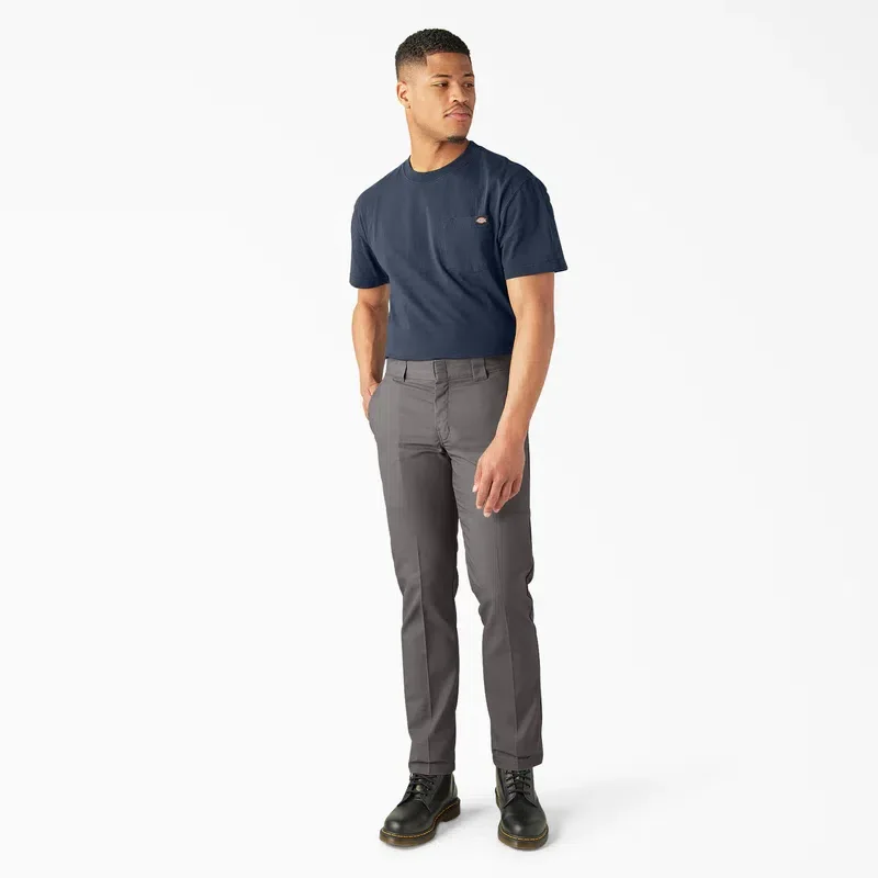 Flex Slim Fit Tapered Leg Multi-Use Pocket Work Pants Flex Slim Fit Tapered Leg Multi-Use Pocket Work Pants