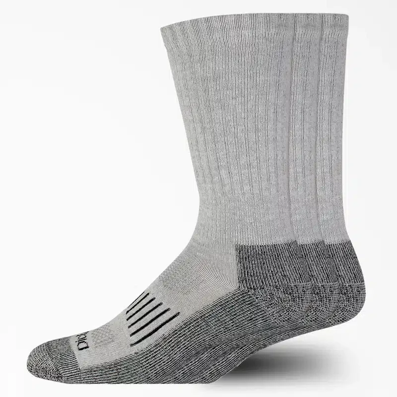 Heavyweight Crew Socks, Size 6-12, 3-Pack Heavyweight Crew Socks, Size 6-12, 3-Pack