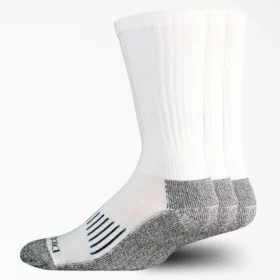Heavyweight Crew Socks, Size 6-12, 3-Pack
