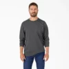 Heavyweight Heathered Long Sleeve Pocket T-Shirt Heavyweight Heathered Long Sleeve Pocket T-Shirt
