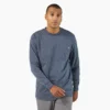 Heavyweight Heathered Long Sleeve Pocket T-Shirt Heavyweight Heathered Long Sleeve Pocket T-Shirt