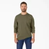 Heavyweight Heathered Long Sleeve Pocket T-Shirt Heavyweight Heathered Long Sleeve Pocket T-Shirt