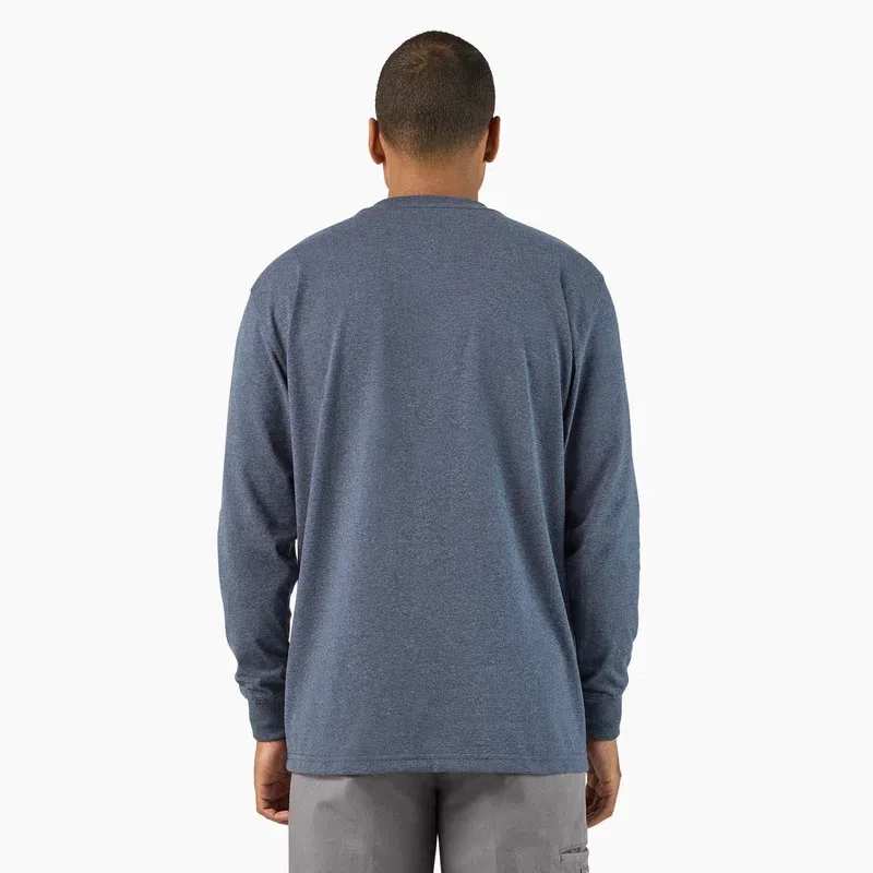Heavyweight Heathered Long Sleeve Pocket T-Shirt Heavyweight Heathered Long Sleeve Pocket T-Shirt