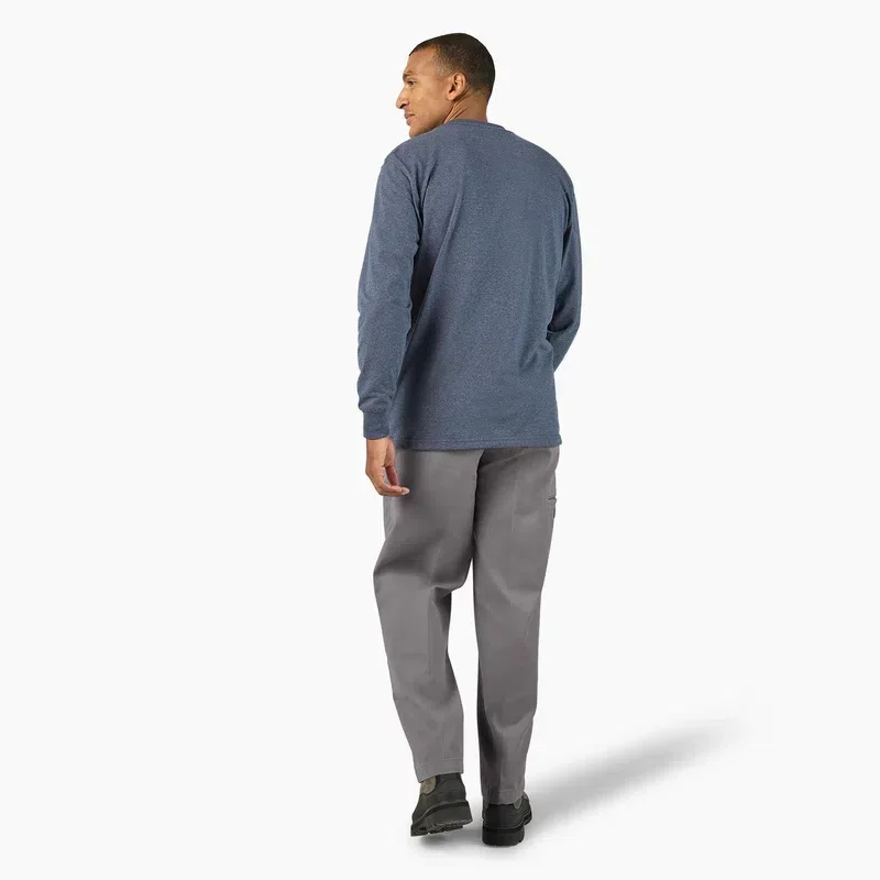 Heavyweight Heathered Long Sleeve Pocket T-Shirt Heavyweight Heathered Long Sleeve Pocket T-Shirt