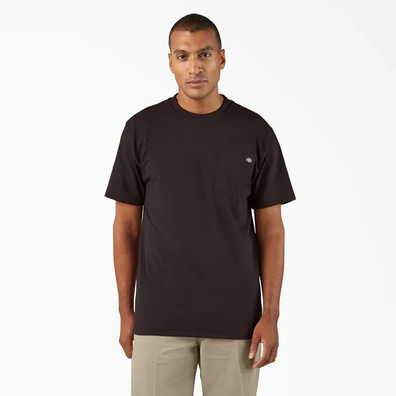Heavyweight Heathered Short Sleeve Pocket T-Shirt Heavyweight Heathered Short Sleeve Pocket T-Shirt