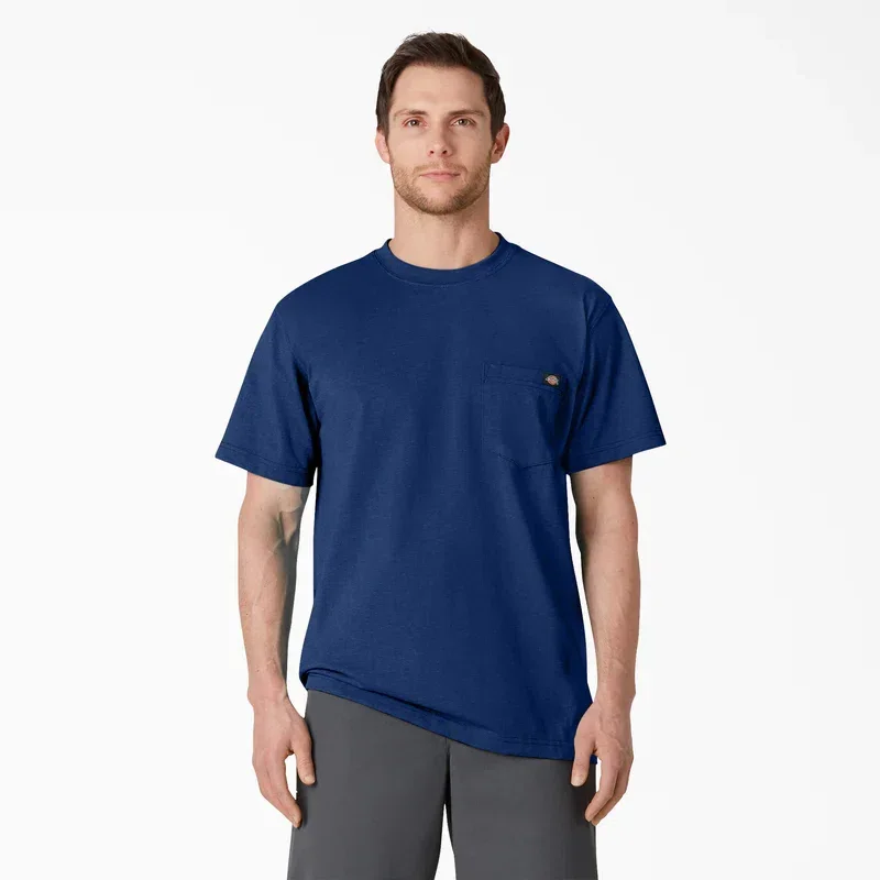 Heavyweight Heathered Short Sleeve Pocket T-Shirt Heavyweight Heathered Short Sleeve Pocket T-Shirt