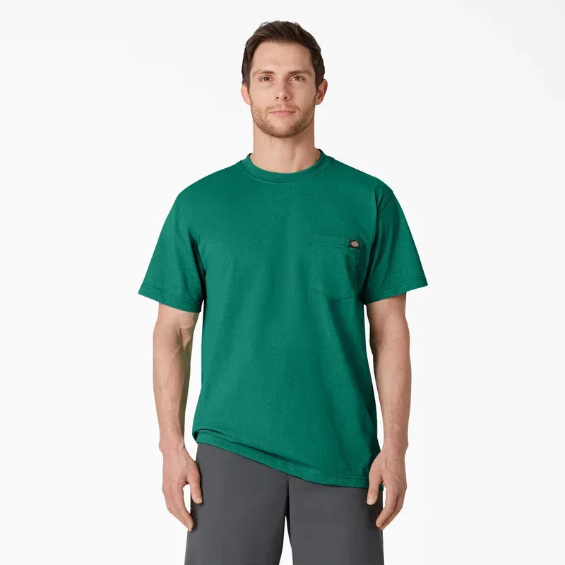 Heavyweight Heathered Short Sleeve Pocket T-Shirt Heavyweight Heathered Short Sleeve Pocket T-Shirt