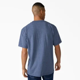 Heavyweight Heathered Short Sleeve Pocket T-Shirt