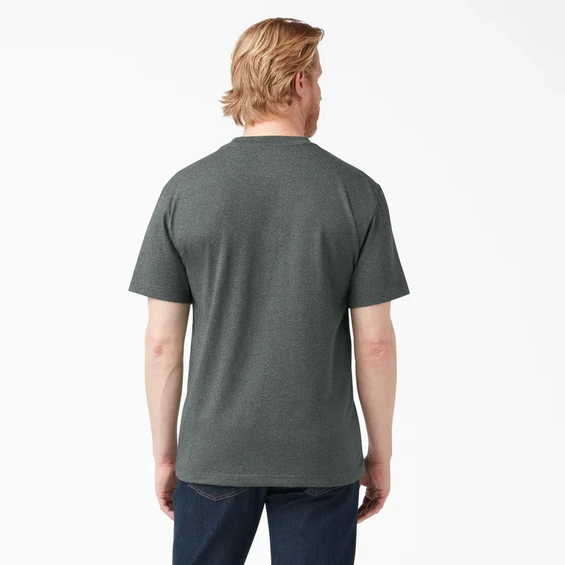 Heavyweight Heathered Short Sleeve Pocket T-Shirt Heavyweight Heathered Short Sleeve Pocket T-Shirt