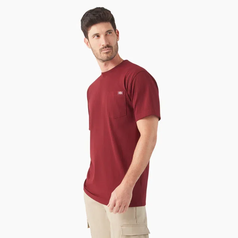 Heavyweight Heathered Short Sleeve Pocket T-Shirt Heavyweight Heathered Short Sleeve Pocket T-Shirt