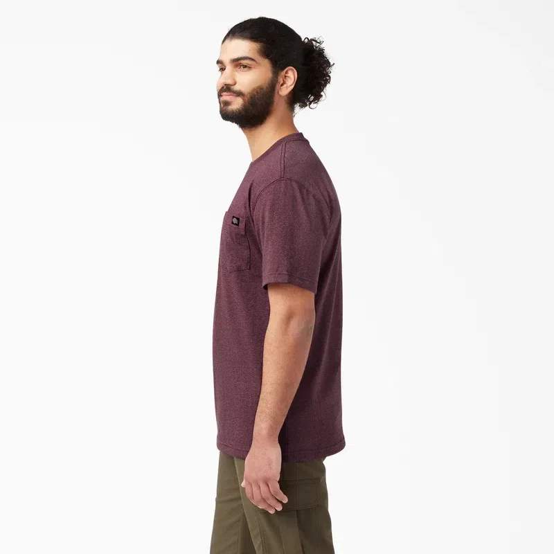 Heavyweight Heathered Short Sleeve Pocket T-Shirt Heavyweight Heathered Short Sleeve Pocket T-Shirt