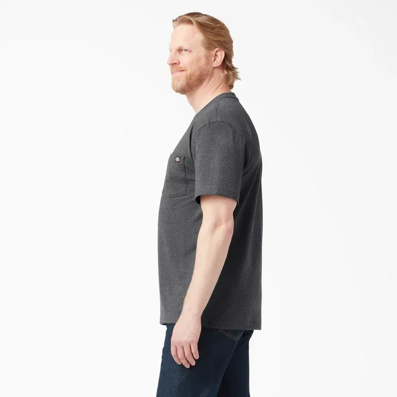 Heavyweight Heathered Short Sleeve Pocket T-Shirt Heavyweight Heathered Short Sleeve Pocket T-Shirt