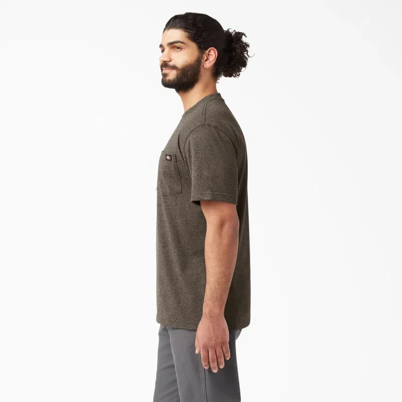 Heavyweight Heathered Short Sleeve Pocket T-Shirt Heavyweight Heathered Short Sleeve Pocket T-Shirt