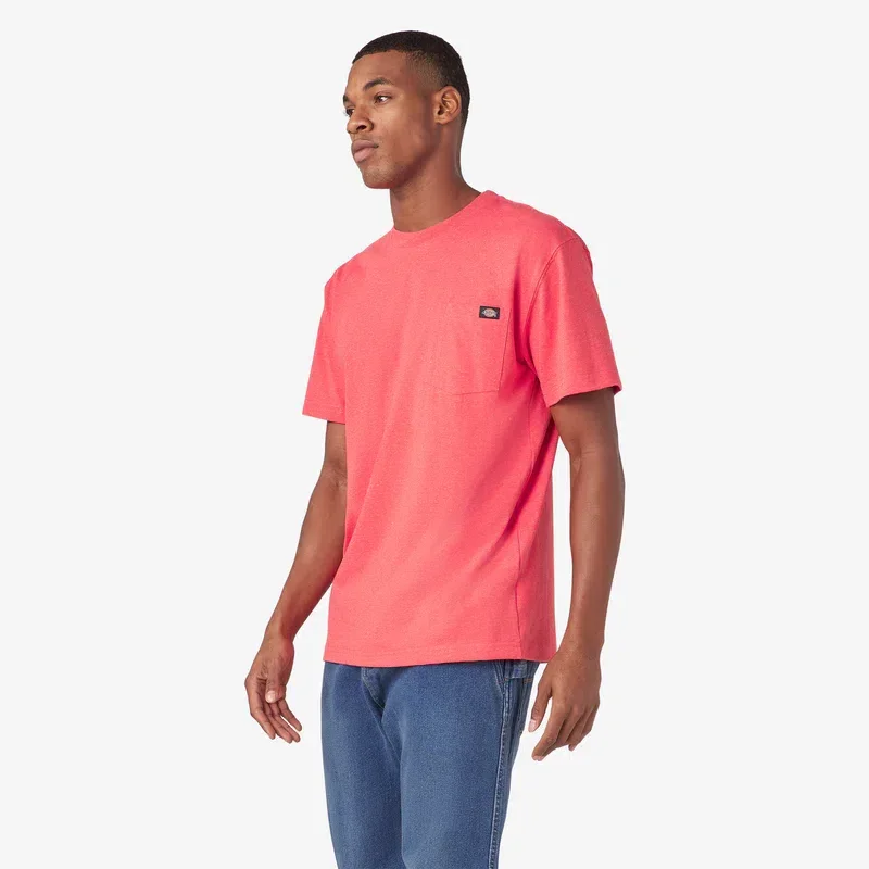 Heavyweight Heathered Short Sleeve Pocket T-Shirt Heavyweight Heathered Short Sleeve Pocket T-Shirt